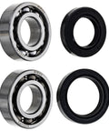 Crankshaft Bearing Rebuild Kit For Yamaha PW80 BW80 Y Zinger showing open-faced bearings and seals.