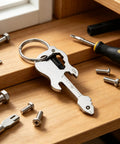 12 In 1 Guitar Themed Keychain Multi Tool With Bottle Opener Screwdrivers Hex Keys And Bike Spoke Wrench Compact EDC Gadget
