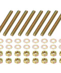 Heavy Duty Full Thread Rod 1/4 X 2 Inch Zinc Plated Carbon Steel Studs 8 Pack With Nuts And Washers For Furniture Fixes And Backyard Builds Real Deal Quick Install Setup displayed with nuts and flat washers.