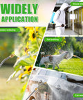 All Metal Sprayer Wand Replacement 24 Inch With Built In Shut Valve Stainless Steel Spray Wand in various home and garden uses