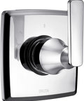 Ashlyn Chrome 3 Function Shower Diverter Trim Kit With 3 Way Diverter Modern Sleek Lines, Chrome finish, Valve Not Included