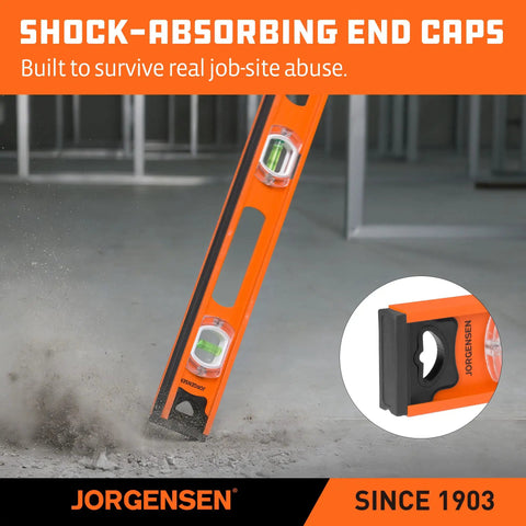 Big Time Pro Grade 24 Inch Magnetic I Beam Level Boasting Rock Solid V Groove Base For Snappy Layout Jobs On Pipes And Metal Panels Multi Angle Bubble Vials Ensure Plumb Perfection Without Any Hiccups Every Time You Hit The Job Site