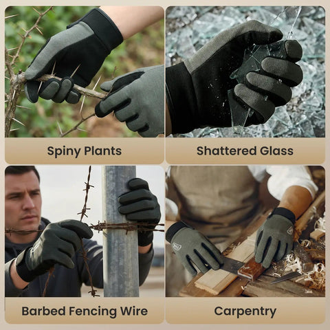 Needlestick Resistant Work Gloves Level 2 And Puncture Level 5 With A2 Cut Rating Feather Light Comfort Grip for various tasks