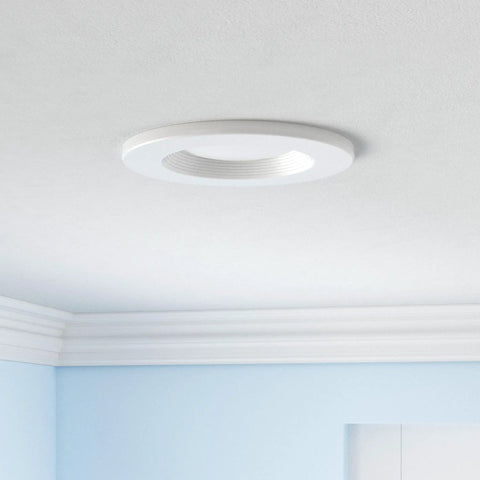 12 Pack 5 By 6 Inch Led Recessed Can Lights Featuring 5Cct Tunable Whites And Soft Amber Night Glow Sleek Metal Housing No Fuss Retrofit Upgrade For Bedroom Chill Vibes Or Lounge Ambiance Solid Build