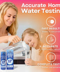 All In One Water Test Kit With 125 Strips For Home Tap And Well Water Quality Check Detects Hardness Lead Iron pH Copper Fluoride Chlorine And More With Fast Easy Accurate Results. 125-strip kit with 2 vials