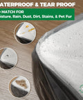 Mattress Bags For Moving And Storage Heavy Duty 4 Mil Reusable Waterproof Mattress Cover Protector Clear 100 By 64 By 15 Inches For Queen Beds Stays Dry Dust Free Easy Seal With Tape Strips showing clear cover protection from moisture and dirt.