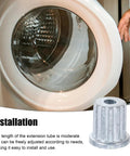 2 Pack Metal Washing Machine Agitator Core Components For Durable Shaft Support And Impeller Stabilization, Top Cover Protection, Universal Fit For Most Washers And Dryers, Premium Iron Core Gear For Quiet, Efficient Laundry Cycles. Metal agitator core shown beside front-load washer during installation