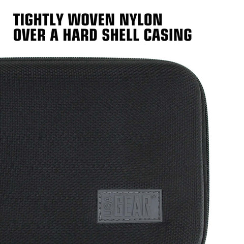 Built Tough Hard Shell Case For 7 Inch Mini Laptops And Compact Umcp Devices Featuring tightly woven nylon over hard shell casing.