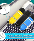 Scuba Tank Holder And Rack Gear Up For Up To Three Cylinders Durable PVC Plastic Dive Carrier To Keep Tanks From Rolling During Transport In Cars Trucks And Boats on boat