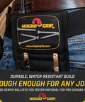 Go-To Hammer Holster With Magnetic Storage For On Belt Quick Access in 1680D ballistic polyester with steel loop.