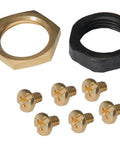Ignition Switch With 3 Position Magneto White Housing Push To Choke Built For Tough Marine Use Non Conductive Body Corrosion Resistant Seal
