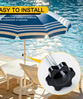 Killer Star Knobs With Galvanized Steel Bolts 1/4-20 Thread Built Tough For No Sweat Hand Tightening Durable Non Slip Handles on beach umbrella.