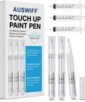 Translucent Touch Up Paint Brush Pen Set Of 3 For Quick Fixes On Walls Wood Floors Cabinets Desks Stains And Scratches packaging