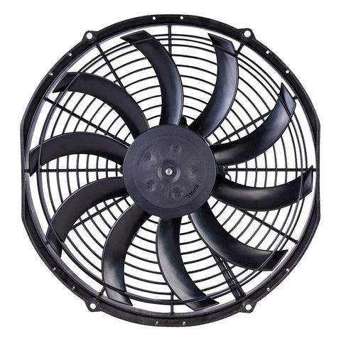 Spal 30102044 Puller Cooling Fan 13 Inch High Performance Curved Blade Electric Axial Blower for Vehicle Engine Radiator