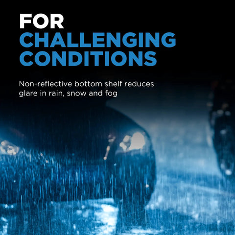 Car headlights in rain illustrating Standard H5006 Multi-Purpose Light Bulb For Classic Cars And Motorcycles feature