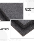 Close-up of Pearl Cotton Foam Sheets 2 Pack Ultra Tear Resistant Soft Cushioned Pads texture, highlighting elasticity and material.