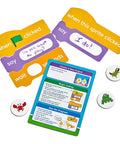 Scratch Block Based Coding Kit for Students Ages 8 to 12 Hands On Unplugged Coding Activities with cards and Scratch blocks