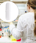 Ten Pieces PTFE Magnetic Stir Bars For Lab Mixers 20 mm White Eight Tenths Inch Stirrers Durable Non Demagnetizing Magnetic Stir Sticks Great For Scientific Experiments in lab use