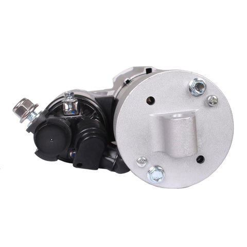 Outboard Starter Motor for Yamaha 115HP To 300HP Boats, Fits 6CB-81800-00 01 02, and 6CE 6EM-81800-00 01 02, side view of starter motor