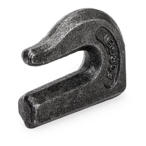 Single hook from Six Pack Weld On Grab Hooks Three Eighths Inch Tow Chain Hooks G70 Forged Clevis Weldable Hooks