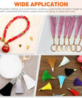 200 Piece Brass Cord End Caps Jewelry Findings Kit in Assorted Sizes for Tassels Leather and Art Crafts Crazy Good Value Kit