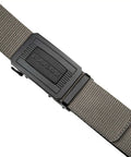Men's Nylon Webbing Work Belt With Ratchet Buckle Tough As Nails Heavy Duty Tactical Utility Gear For Outdoor Work Durable Military Style Belt