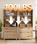 Wooden cabinet with drawers on 1 Inch Small Rigid Caster Wheels Low Profile Plate Non Swivel Rollers With Rubber Tread
