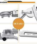 Close-up details of 2 In 1 Manual Tubing Bender For Copper And Aluminum OD 3/8 And 1/2 Inch 180 Degree Bends HVAC Tool
