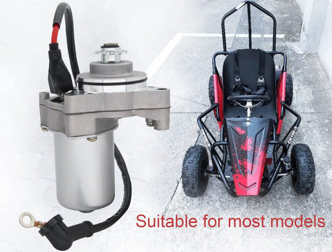 3 Bolt Starter For 125cc 110cc 100cc 90cc 70cc 50cc Quad ATV Dirt Bike Go Kart Four Wheeler Pit Bike With Line Replacement Motor Starter That Fits Most Chinese 2 Stroke Engines And Delivers Quick Reliable Crank Start On The Trail