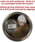 Patch And Resurface Epoxy Concrete Floors Like A Boss, 5 Gallon Red Unit, Quick Set For Filling Cracks Holes Pits And Spalling