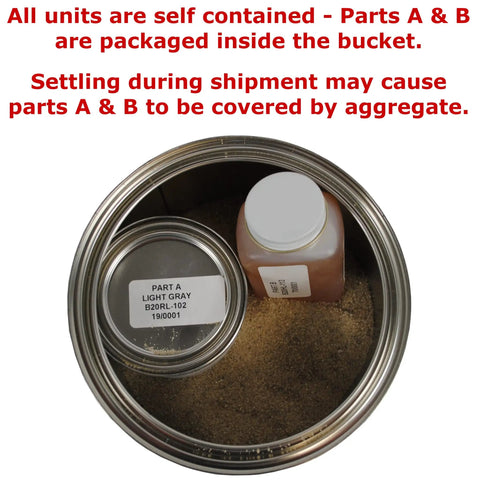 Patch And Resurface Epoxy Concrete Floors Like A Boss, 5 Gallon Red Unit, Quick Set For Filling Cracks Holes Pits And Spalling