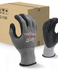 12 Pack Safety Performance Series Work Gloves For Construction And Mechanics Heavy Duty With Breathable Flex Superior Dexterity Knit Wrist Keeps Dirt Out Grey Size Large Durable Grip For Tools And Hand Protection