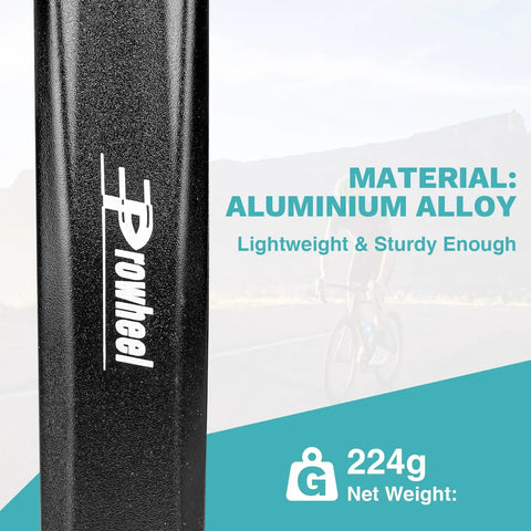 Close-up of Left Crank Arm 170 mm for Bike with aluminum alloy material and 224g weight specification.