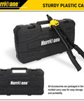 16 Inch Rivet Nut Tool Kit With Auto Release Nutsert 13 Mandrels And 130 Threaded Rivet Nuts Durable Hand Riveter Set with case