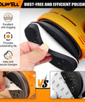 Adding interface pad to a 5 Inch Sanding Discs Set 120 Pack Hook And Loop 8 Hole Silicon Carbide Wet Dry For Random Orbital Sander