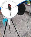 Secondary Mount For Reflecting Telescopes Fits 25mm Or 35mm Secondary Reflectors shown installed on a telescope tripod.