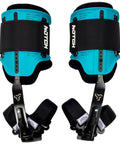 Steel Tree Climber Gaffs With Ergonomic Shank And 20 Plus Cuff Adjustment Points, Stirrup Grip Pad, Dual Foot Strap System