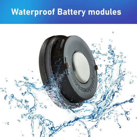 Premium RFA 67 Replacement Batteries For PetSafe Dog Training Collars, waterproof battery module with splash effect.