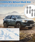 Must Have Wheel Bolt Kit 901000285 With Hub Bearing Bolts For Subaru Outback Legacy Tribeca 2005 2016 Front And Rear
