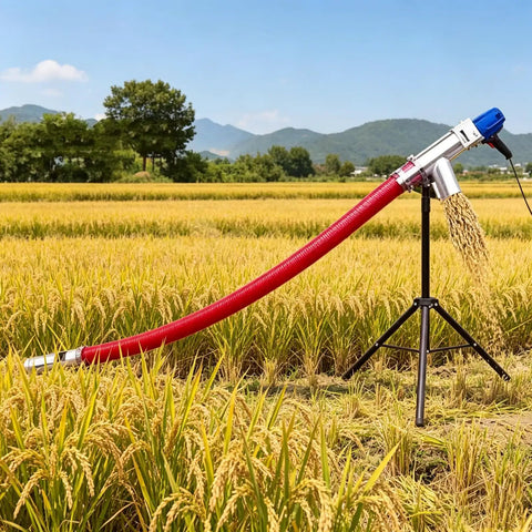 Multipurpose Industrial Screw Auger Conveyor Portable Granule Transfer Workhorse Machine in field conveying grain
