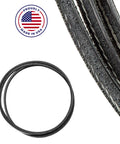 Close-up of Planer Drive Belts Set Fits P1017119 Planer Beefy Heavy Duty High Strength Rubber Replacement Drive Belt Made In USA