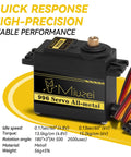 MG996R 55g Metal Gear Torque Digital Servo Motor for RC Helicopter Car Boat Robot High Speed