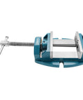 Five Inch Precision Drill Press Vise With Pro Grade Cast Iron Construction, Heavy Duty Ground Base And Slides For Rock Solid Stability