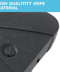 Heavy Duty Cantilever Umbrella Weighted Base, 300 Lb Capacity, 34 by 34 by 7 Inches, Outdoor Offset Stand close-up view