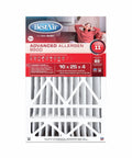 Furnace And HVAC Air Filter 16 By 25 By 4 Inches MERV 11 For Allergy Relief And Clean Air, Cuts Dust Pollen Mold Bacteria And Virus Carriers, Front View