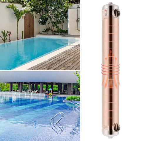 Heavy Duty Swimming Pool Heat Exchanger For Outdoor Wood Boiler Spa And Solar Heating with pool installation