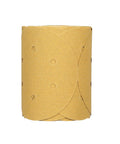 Stikit Gold Dust Free Disc Roll 6 Inch P80 Sanding Discs for Paint Primer Clear Coat Collision Repair