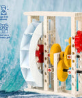Hydropower Science Kit With 12 Hands On Experiments To Build Water Turbines Generate Electricity And Learn Renewable Energy And Environmental Science For Curious Kids And DIY Learners, waterwheel model