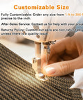 Sewing machine customizing Mocha 7x9 Sun Shade Sail Keeps You Cool No Sweat, Heavy Duty Permeable HDPE Shade, 185GSM