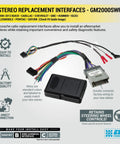 Plug And Play Factory Stereo Replacement Interface Adapter For GM Vehicles 2000 To 2013 Aftermarket Car Radio Wiring Harness